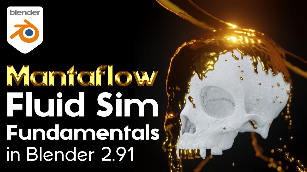 How to create a Fluid Simulation in Blender (without any add ons)