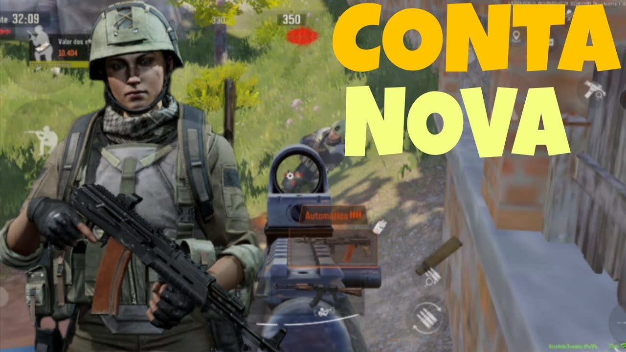 CRIANDO UMA NOVA CONTA ARENA BREAKOUT 