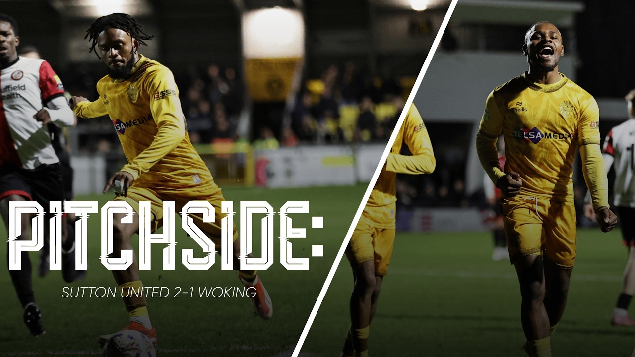 U’s Pitch Side View - Woking 17/02/26 NL