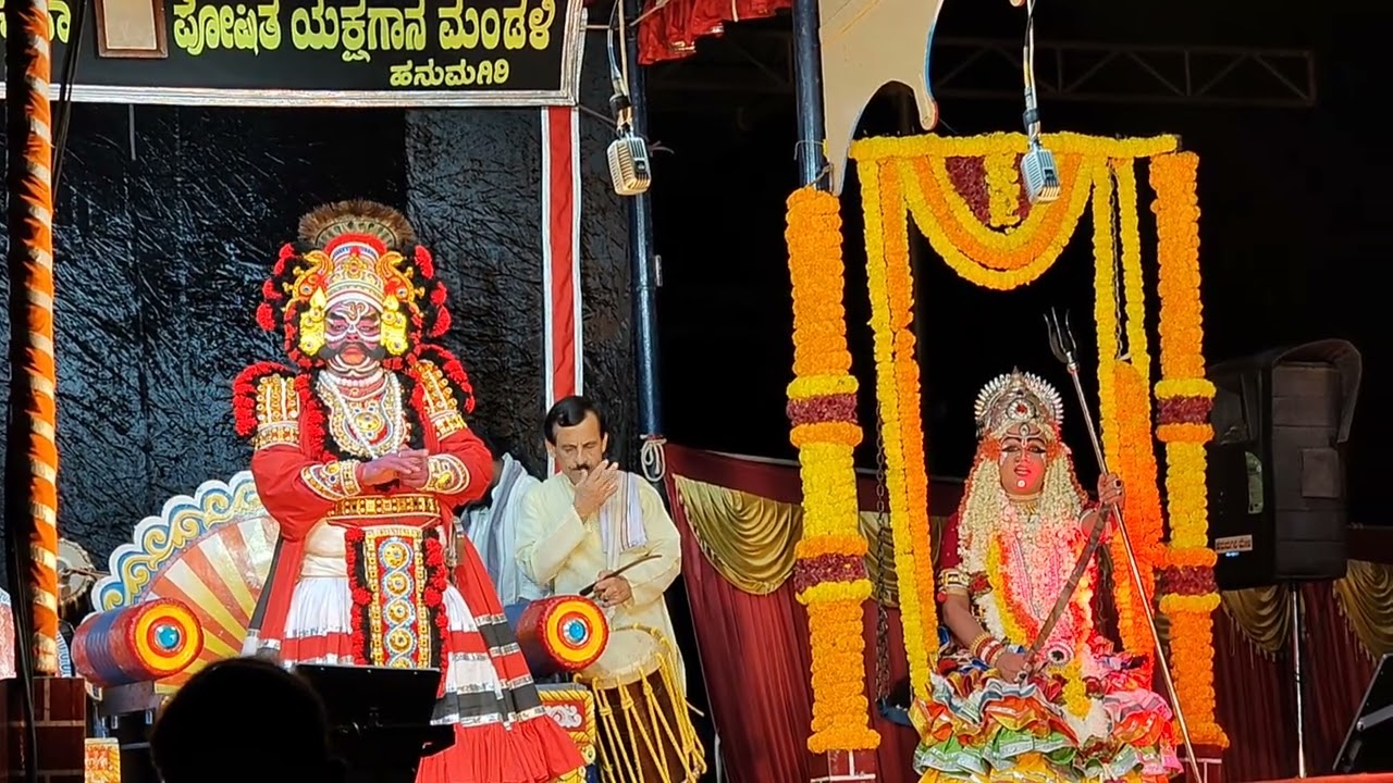ರಕ್ತಬೀಜ ಜಯಪ್ರಕಾಶ ಶೆಟ್ಟಿ ಪೆರ್ಮುದೆ ಹನುಮಗಿರಿ ಮೇಳ #hanumagiri #yakshagana 
