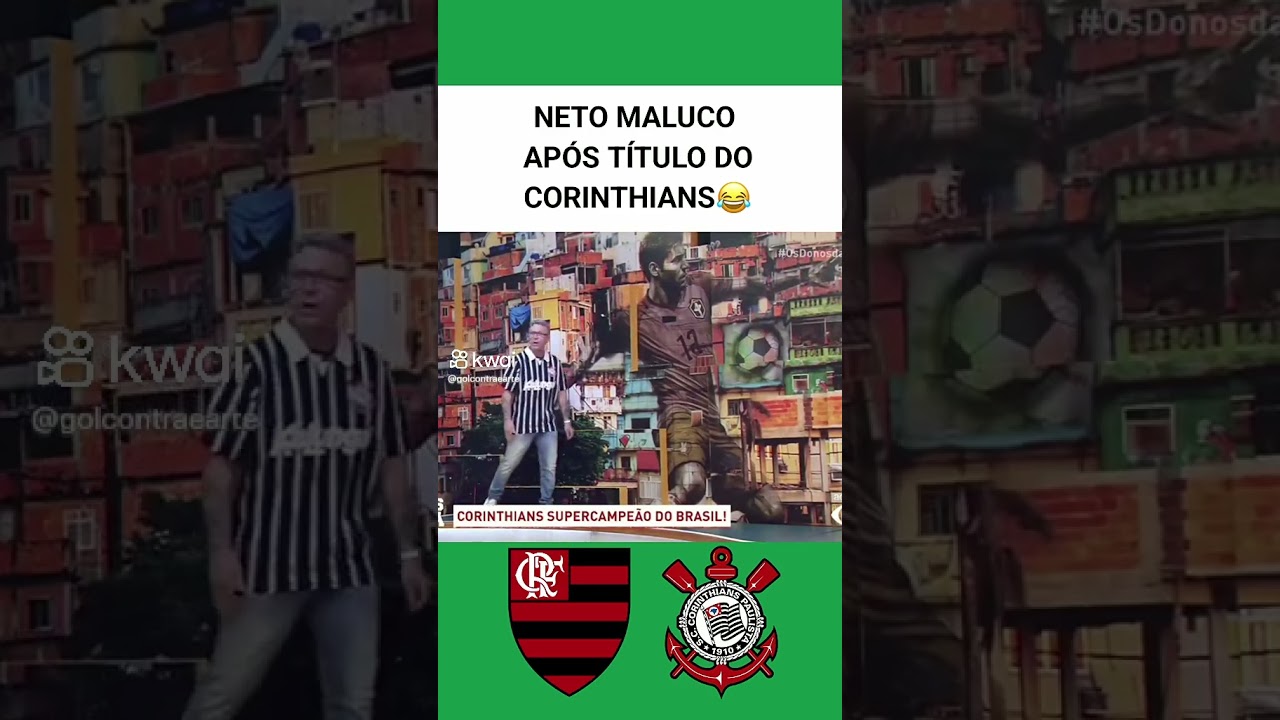 CRAQUE NETO MALUCO DEPOIS DO TÍTULO DO CORINTHIANS