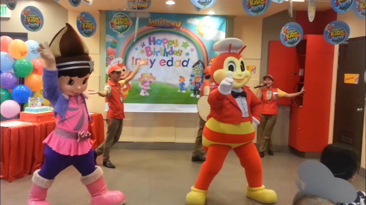 150911 Jollibee and Twirlie Bee Dance