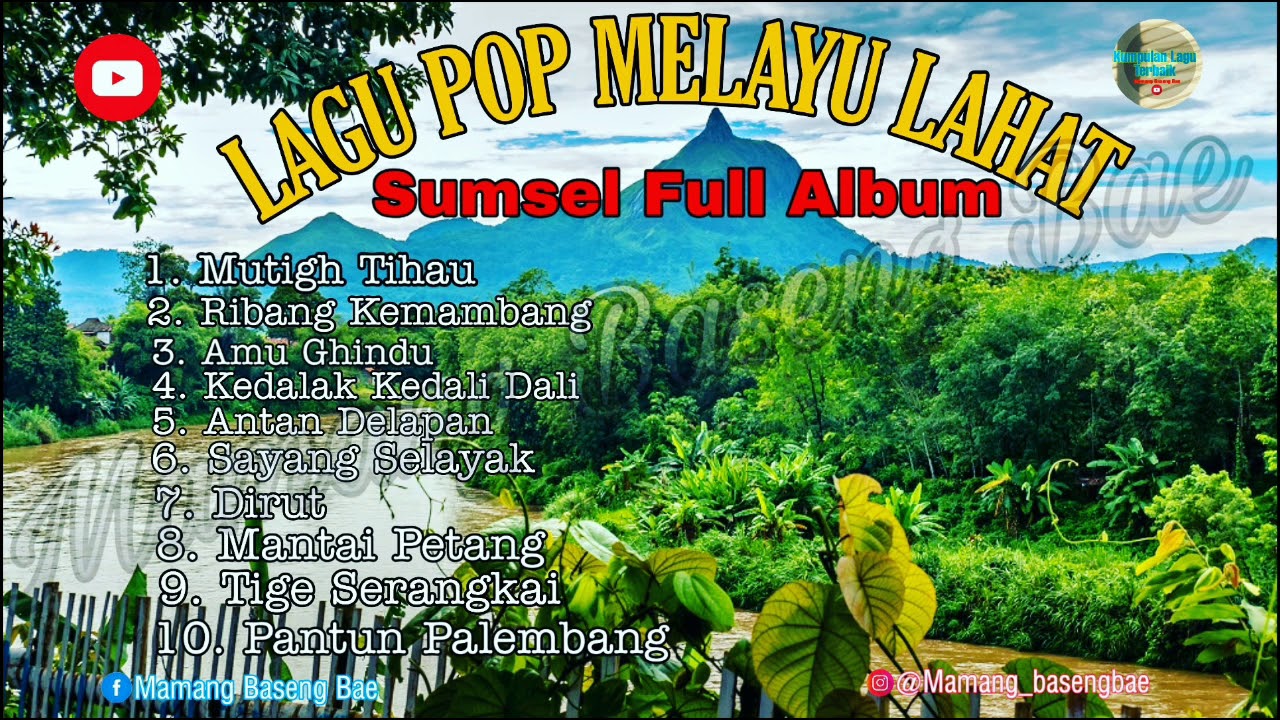 Lagu Pop Melayu Daerah Lahat Sumatera Selatan Terbaru Full Album 🎶🎶🎧🎧