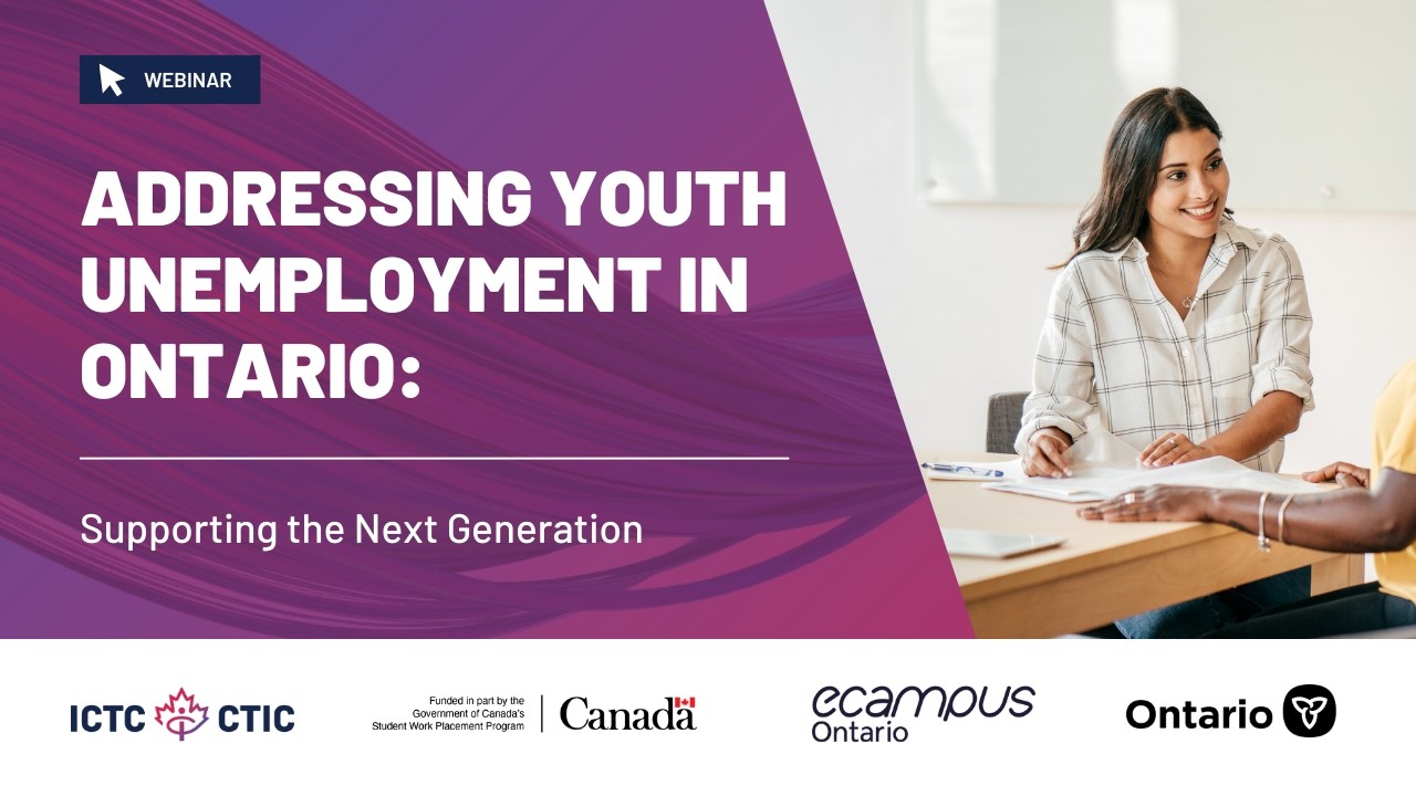 Webinar: Addressing Youth Unemployment in Ontario: Supporting the Next Generation