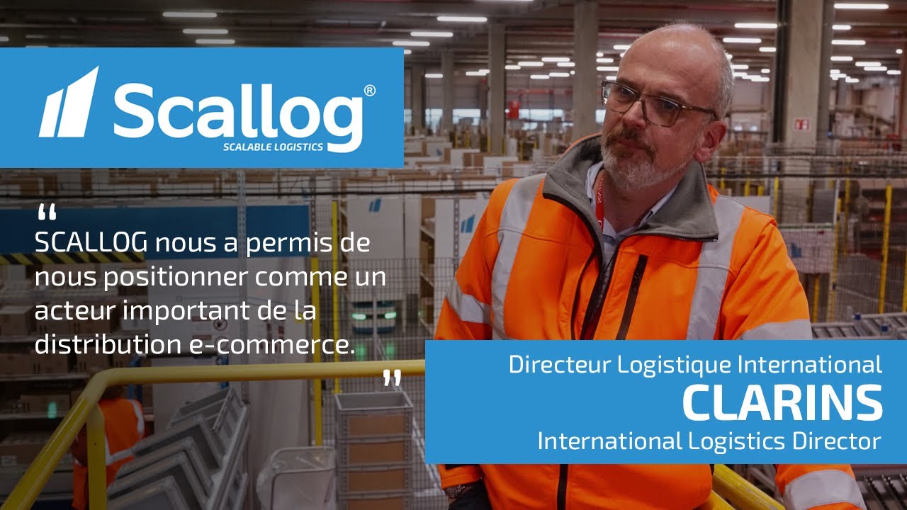 Georges, Directeur Logistique International | CLARINS (Glisy, France)