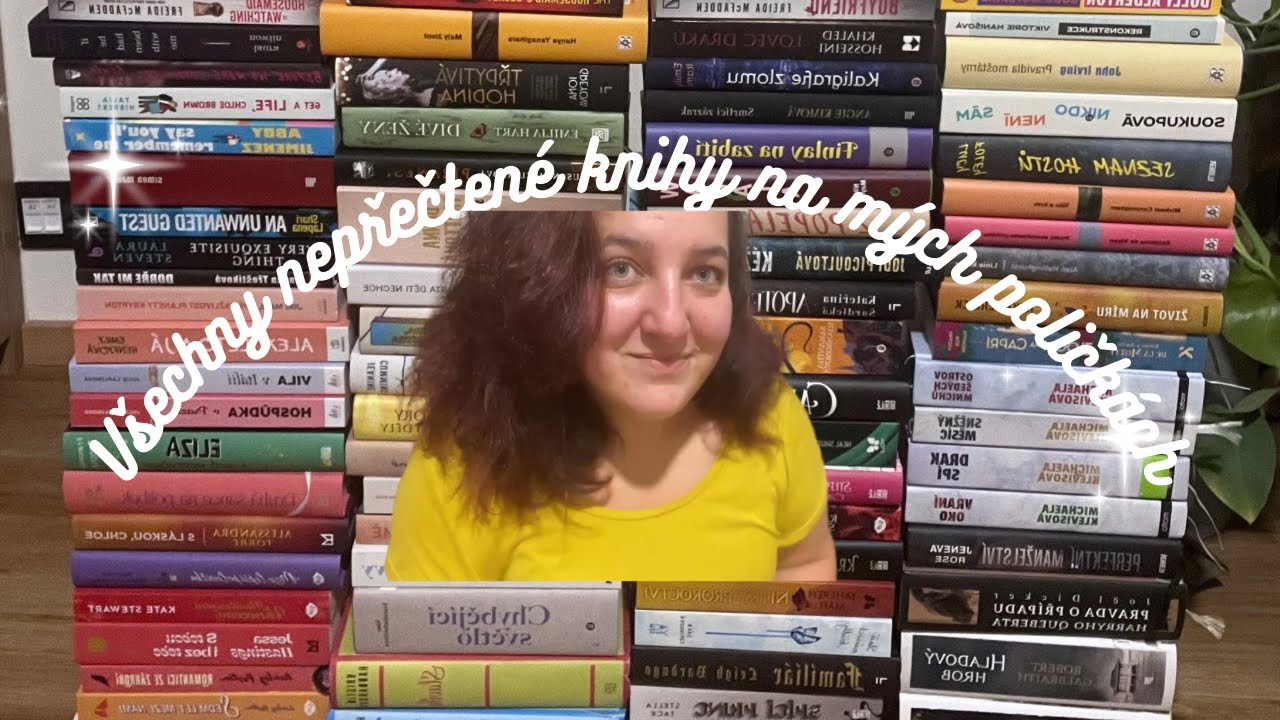 Nepřečtené knihy na mých poličkách 