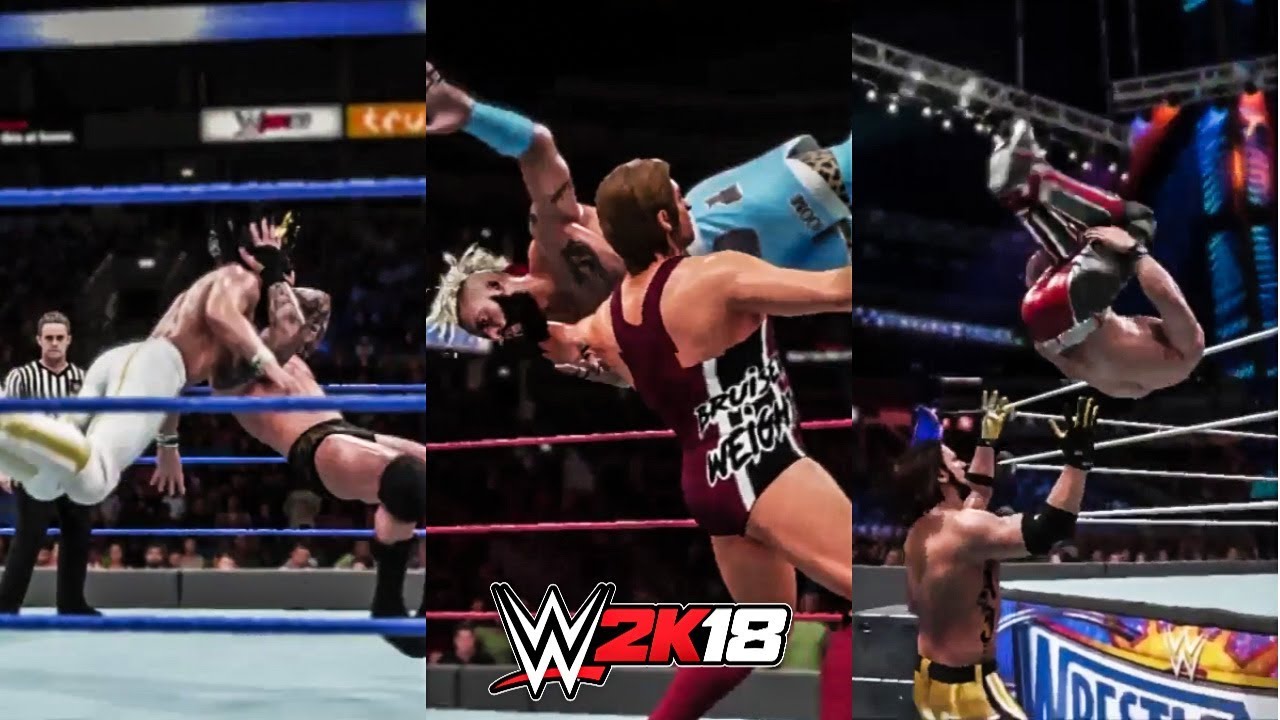 WWE 2K18 DLC - ALL New Moves (New Moves Pack)