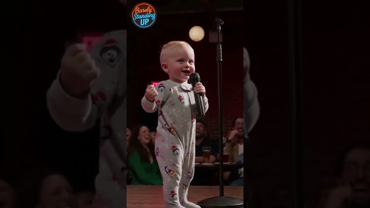 Babies do standup comedy 😂 HILLARIOUS!