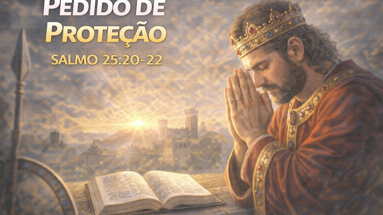 CANAL MEDITAÇÕES BÍBLICAS - PEDIDO DE PROTEÇÃO. SALMO 25:20-22.