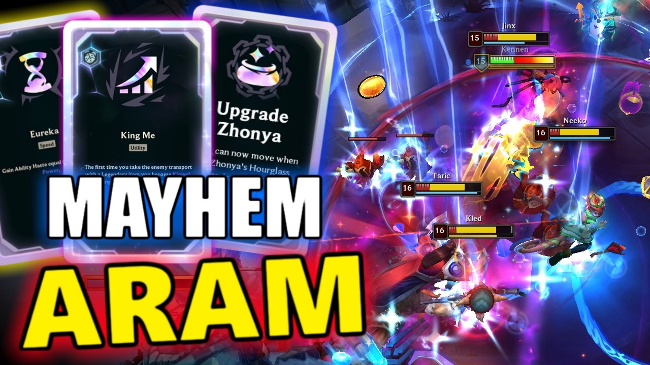 ARAM MAYHEM LoL FUN MOMENTS #580