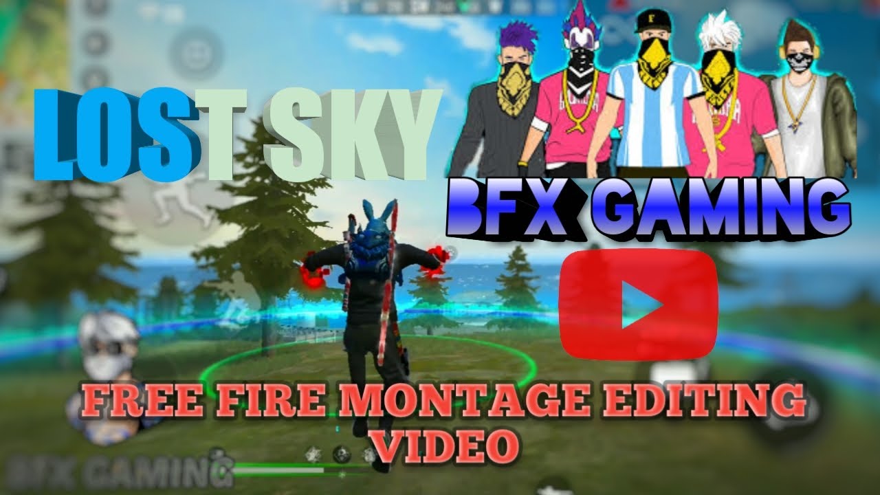 LOST_SKY //FRÉE FIRE MONTAGE EDITING VIDEO// BLUEFOX