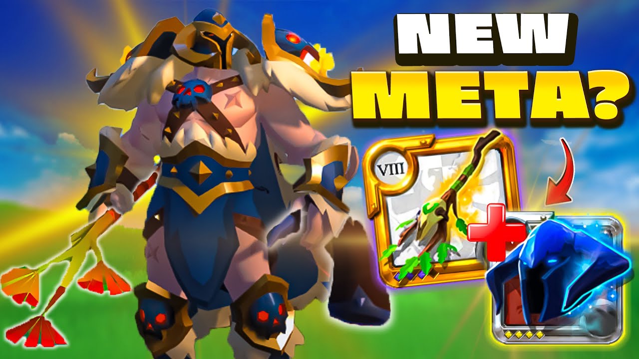 NEW Druidic Staff Build is SUPER BROKEN!👑 | Albion Online Solo PvP