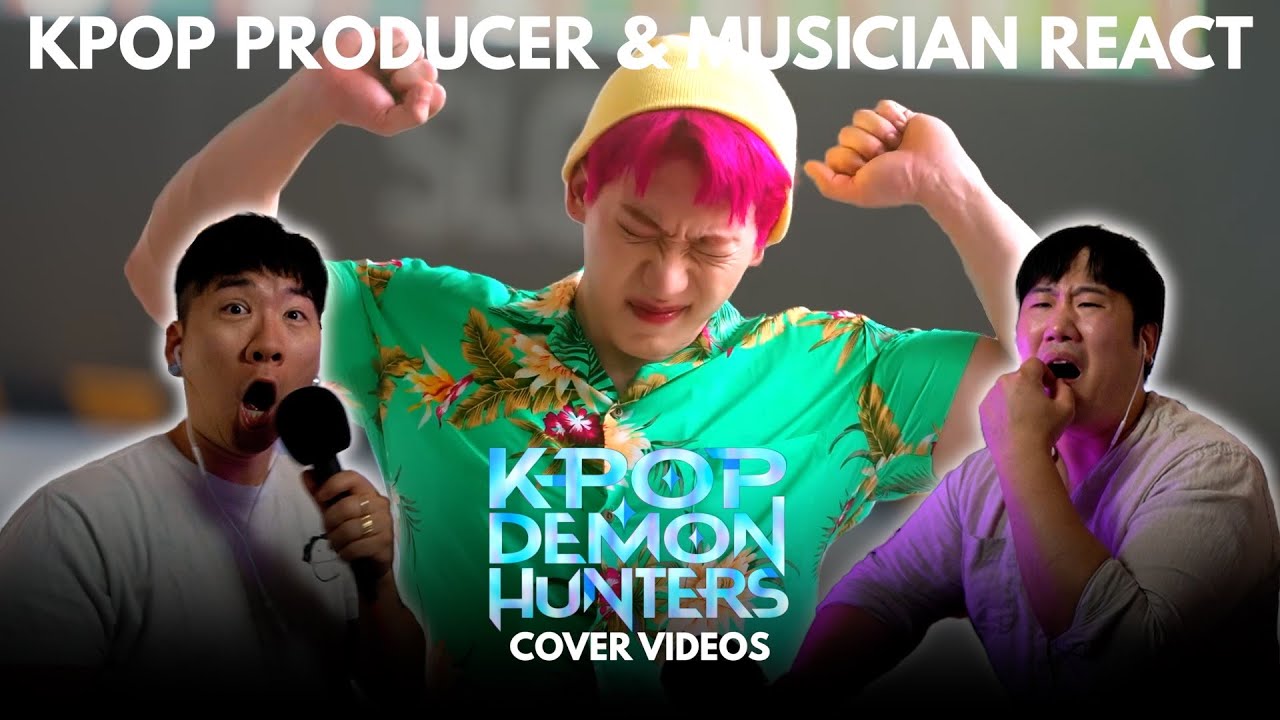 Musicians react & analyze ♡ K-POP DEMON HUNTERS COVERS
