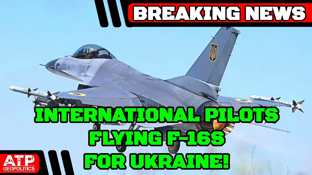 PILNE: Międzynarodowi doświadczeni piloci F-16 latają dla Ukrainy!!