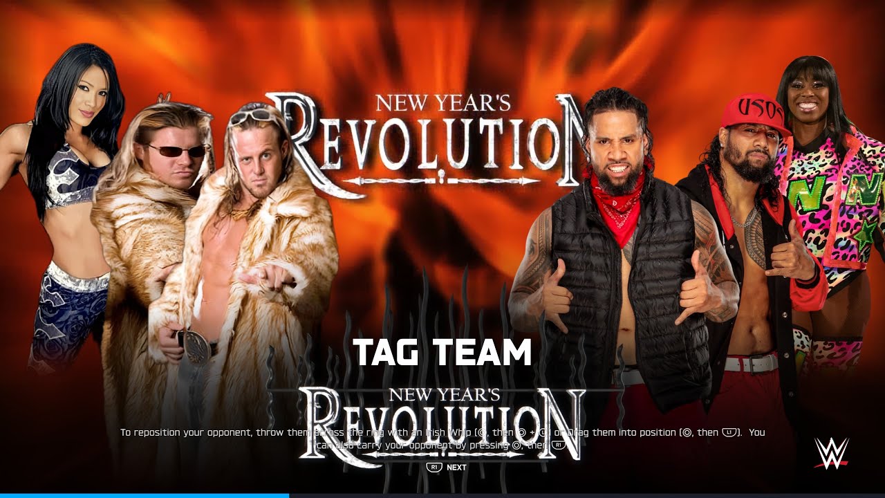 WWE 2K25 - MNM vs The Usos - Tag Team Match - PS5 Gameplay