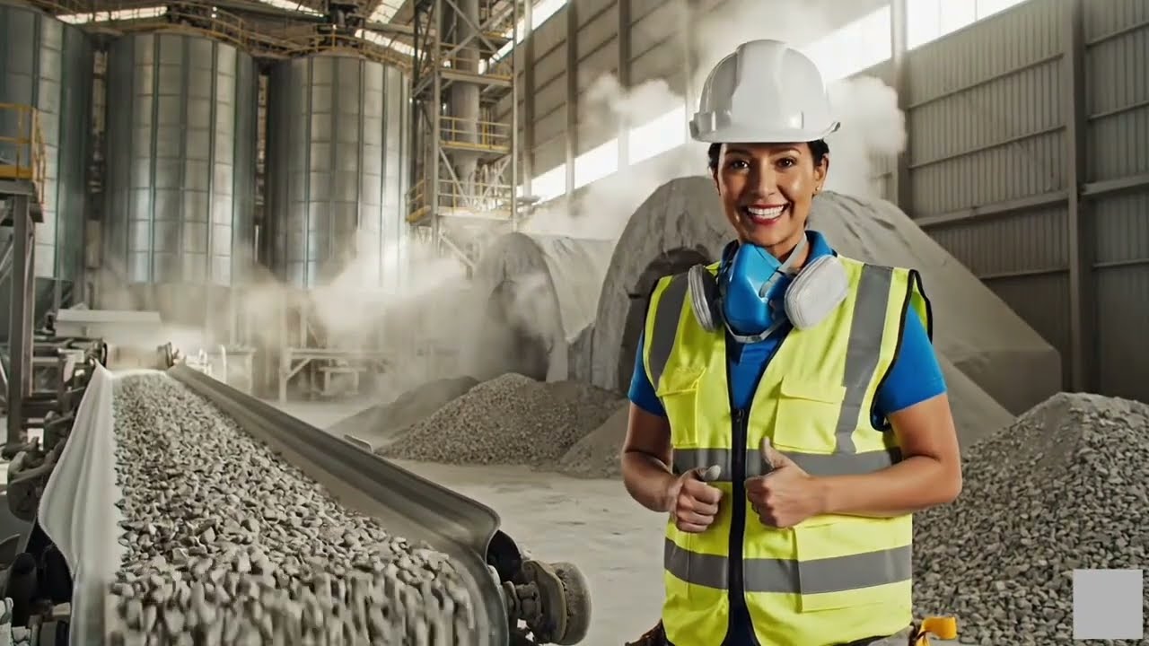 Inside the Giant Cement Factory That Never Stops Working!