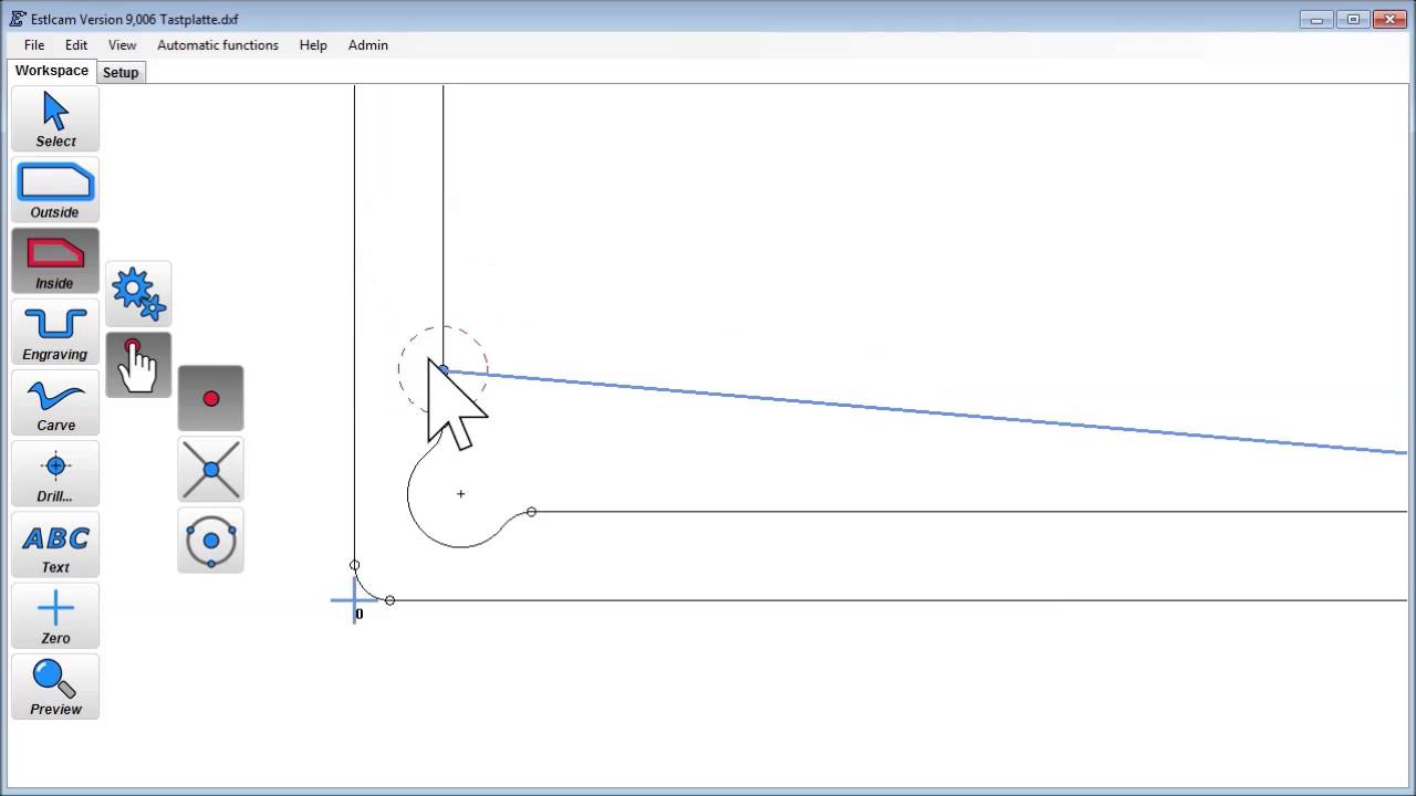 Pocket machining - pockets meeting a parts outer edge