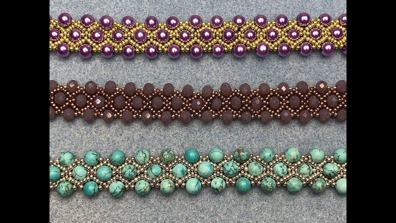 Turquoise Beauty Bracelet 💎 #beadedbracelet #beadingbracelet
