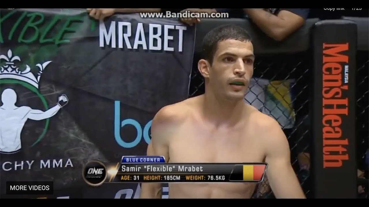 Samir Mrabet MMA (vs Sami Amin) ONE FC 38 - 2016 - Kuala Lumpur Malaysia