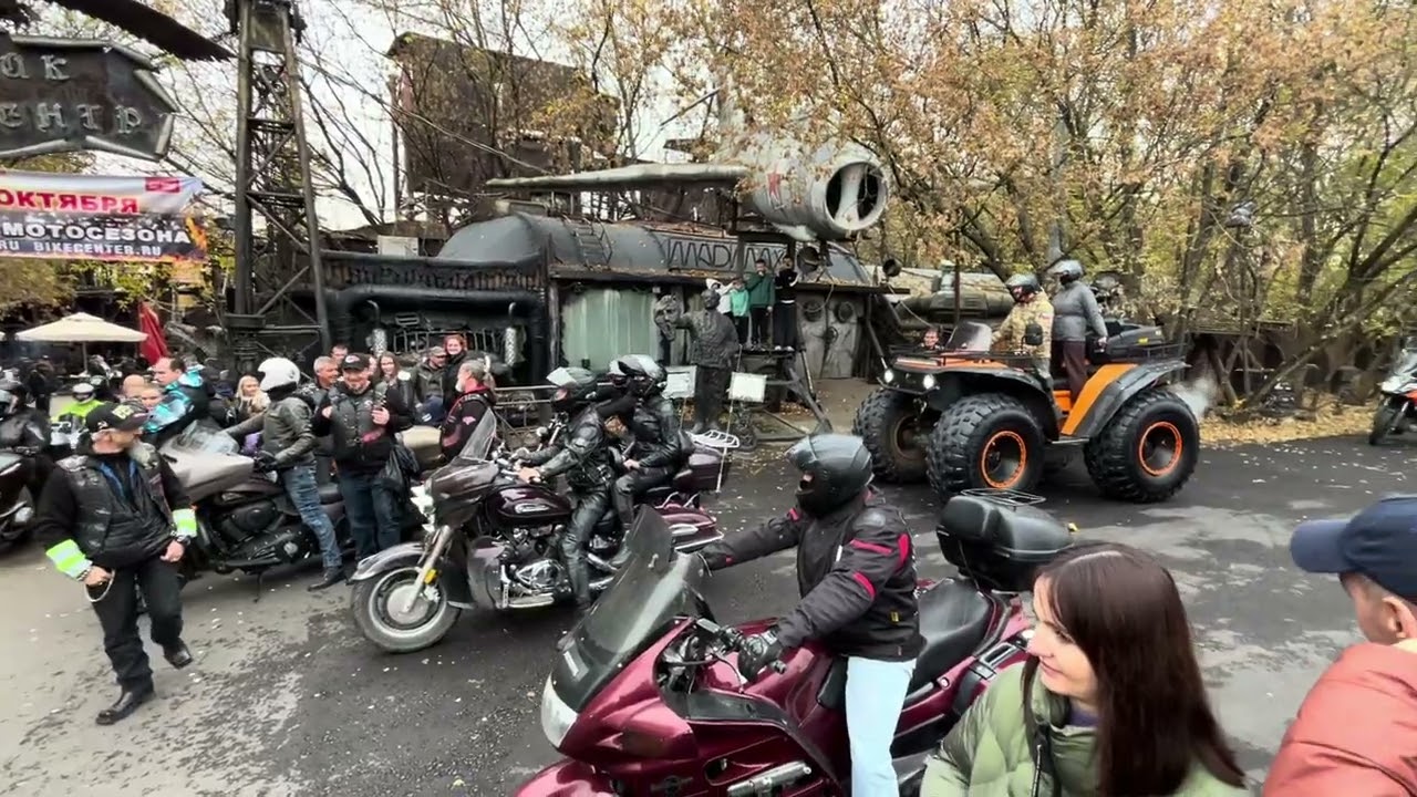 Закрытие мото сезона Ночные Волки 