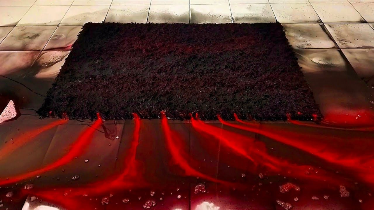 Fantastical Carpet! Oddly satisfying dirty carpet cleaning