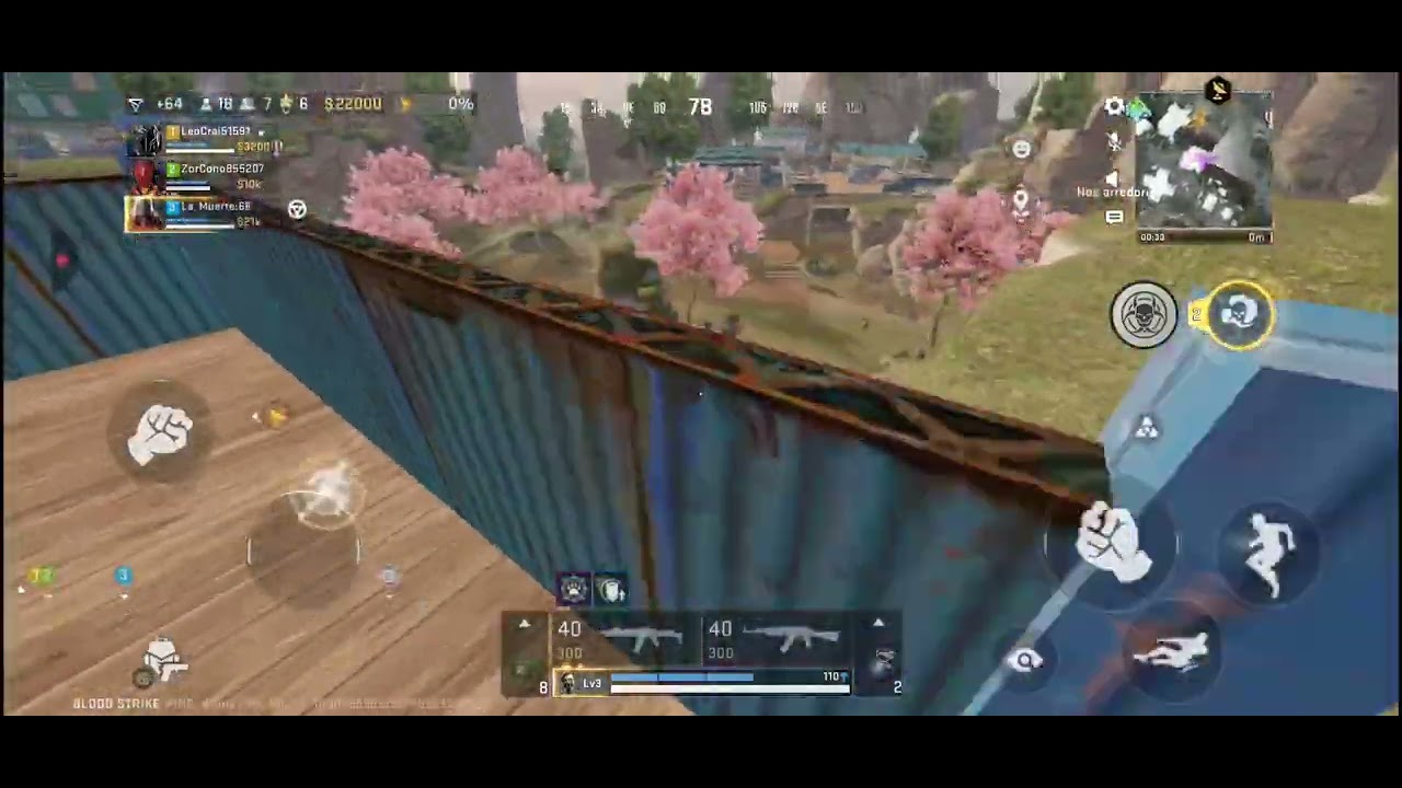 Eu jogando blood strike