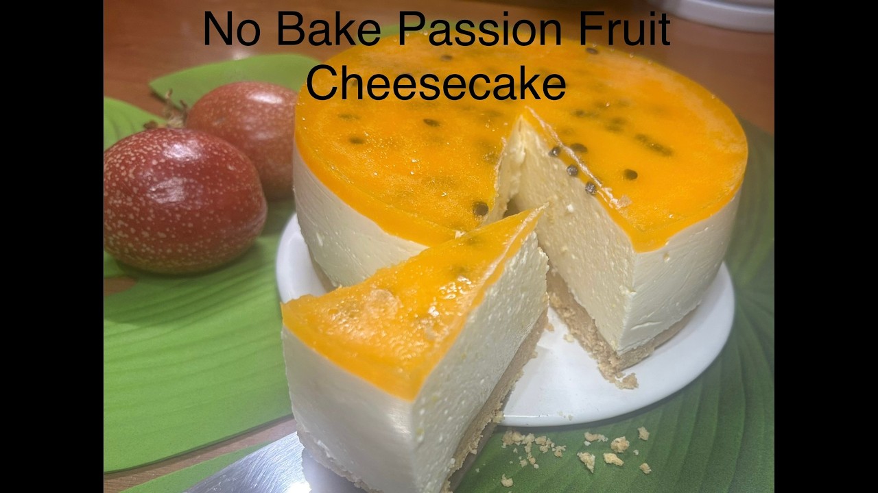 PASSION FRUIT CHEESECAKE