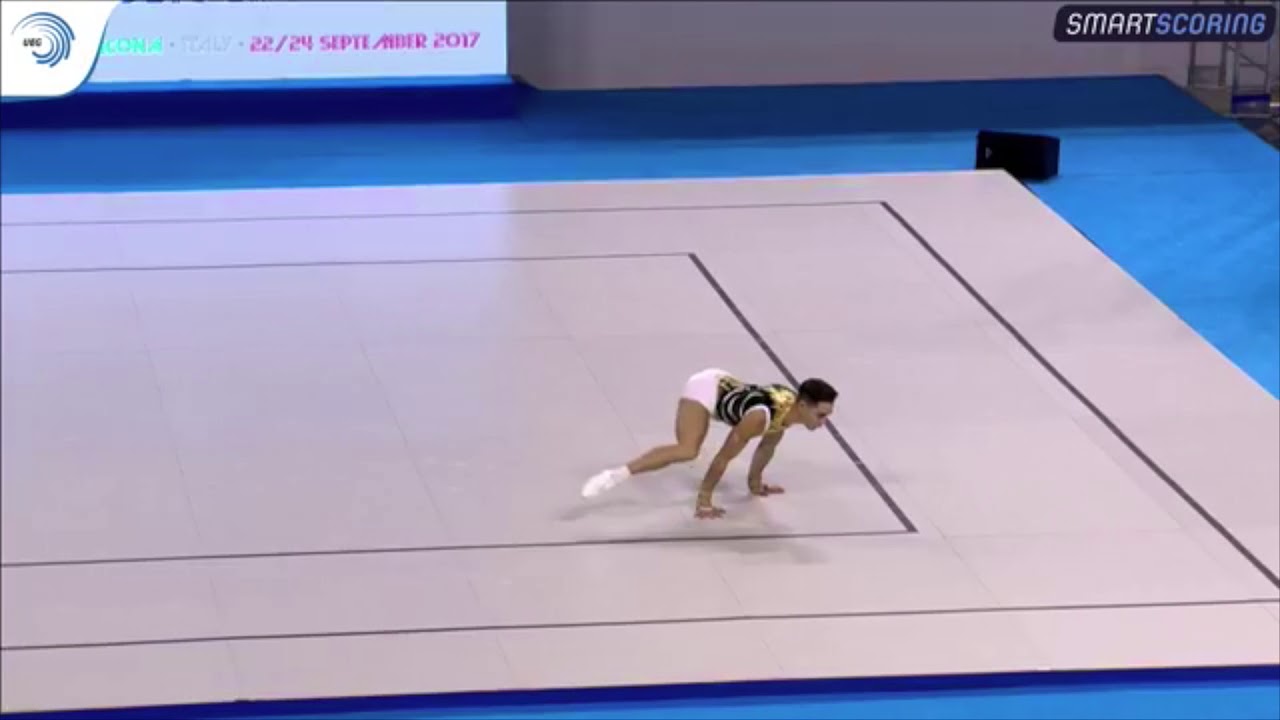CABANAS Pedro (ESP) Aerobic Gymnastic European Championship Q