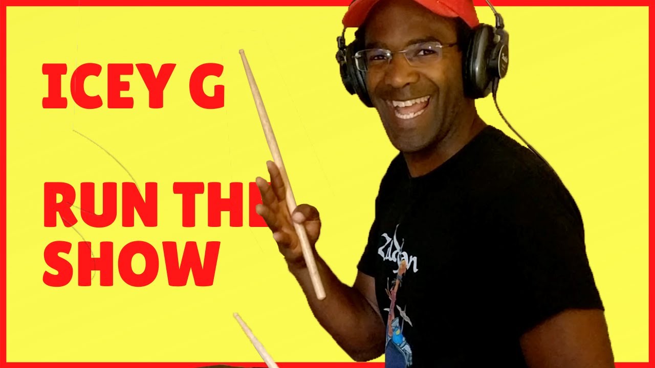 Icey G - Run The Show | Drumcover & Instruction | Bouyon music