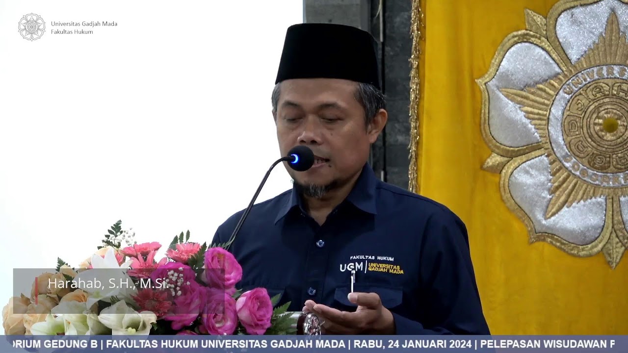 PELEPASAN WISUDAWAN PROGRAM PASCASARJANA PERIODE II TAHUN AKADEMIK 2023/2024 | FAKULTAS HUKUM UGM