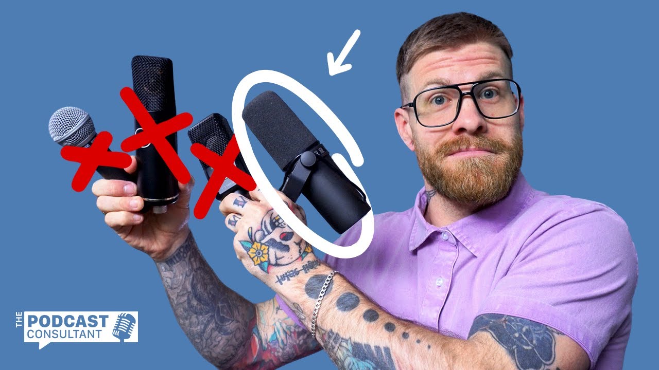 Is the SM7B the PERFECT Podcast Microphone? (SM7B, SM58, LCT240P & MA-50 Shootout)