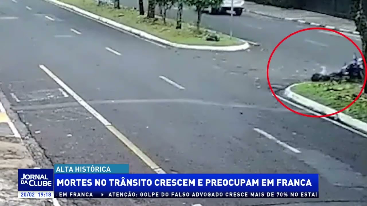 Mortes no trânsito crescem e preocupam em Franca - Jornal da Clube 2ª Ed. (20/02/26)