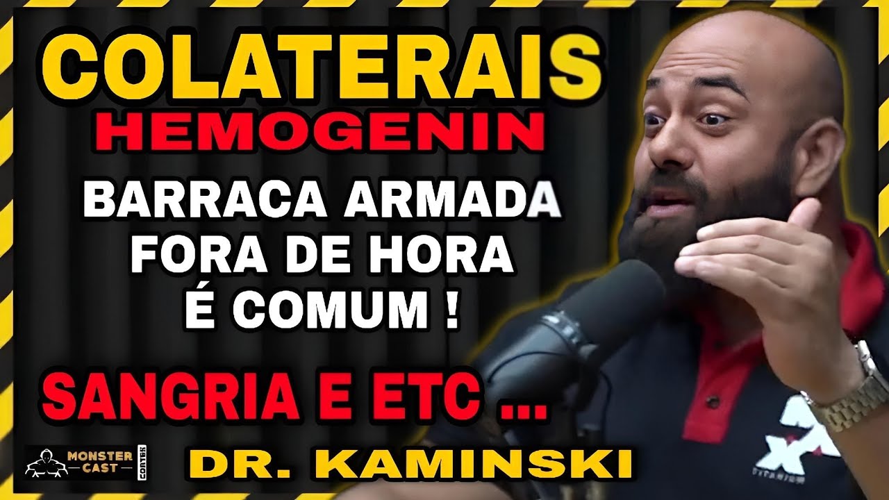 EREÇÃO INVOLUNTÁRIA E OUTROS COLATERAIS DO HEMOGENIN ! | DR. KAMINSKI