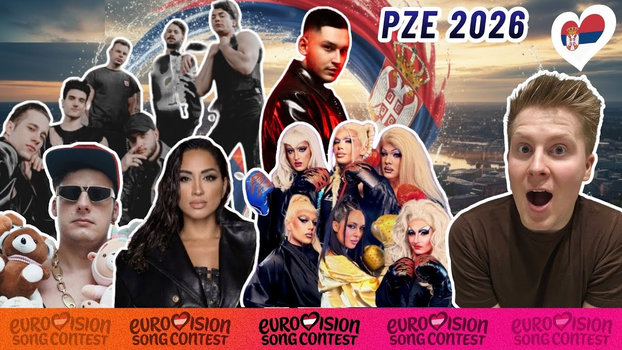 🇷🇸 PZE 2026: Serbia, Reaction, My Top 24, Eurovision 2026 Serbia | Pesma za Evroviziju 2026 #PZE2026