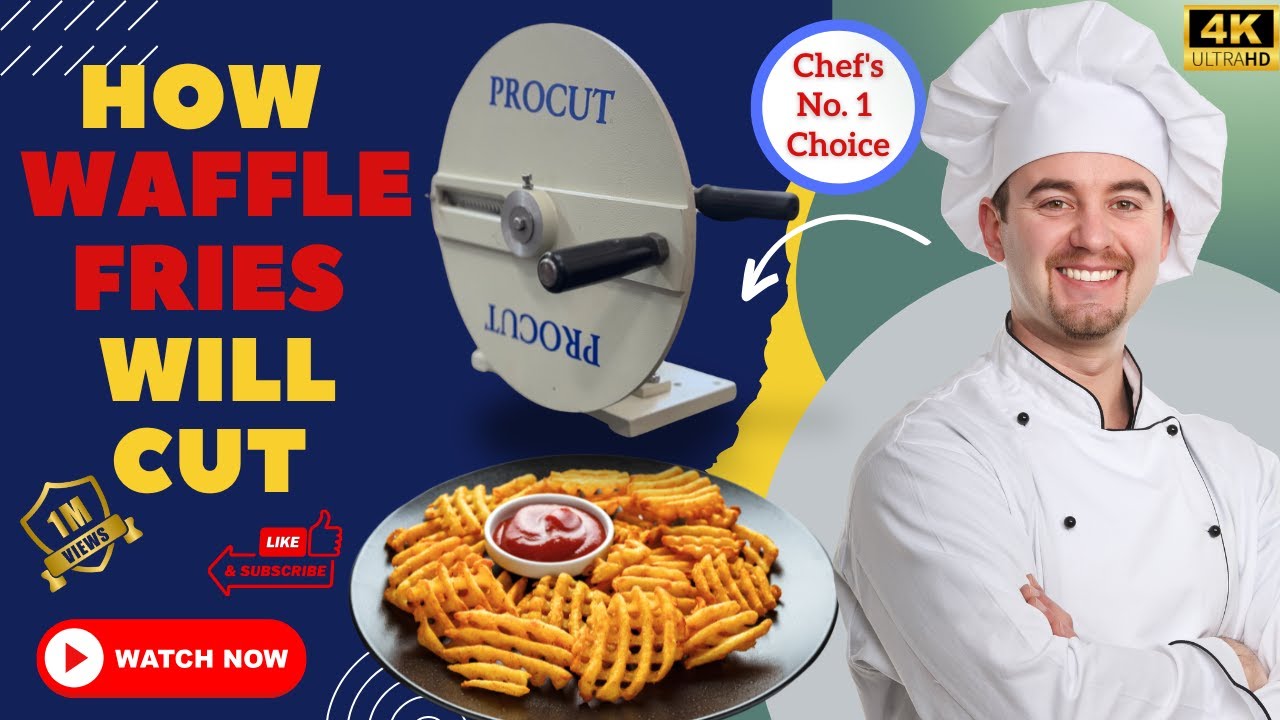 Discover The Real Potato Waffle Fry Cutter For All Fast Food Franchises 
