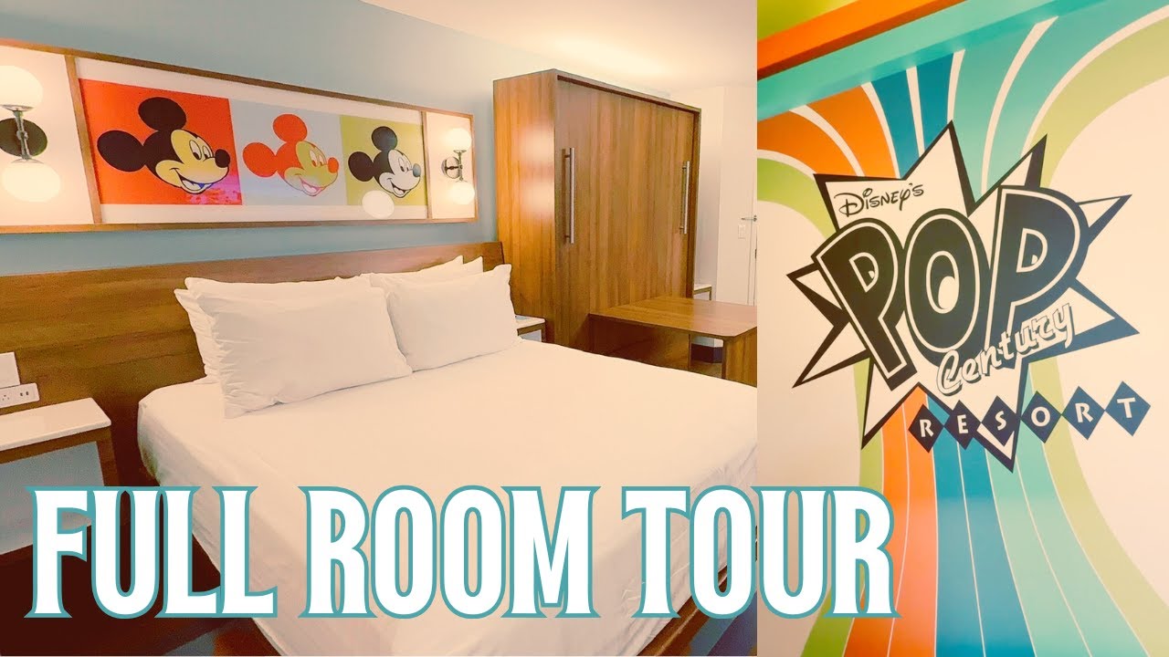 Disney's Pop Century Room Tour | Full Tour | Disney Value Resort