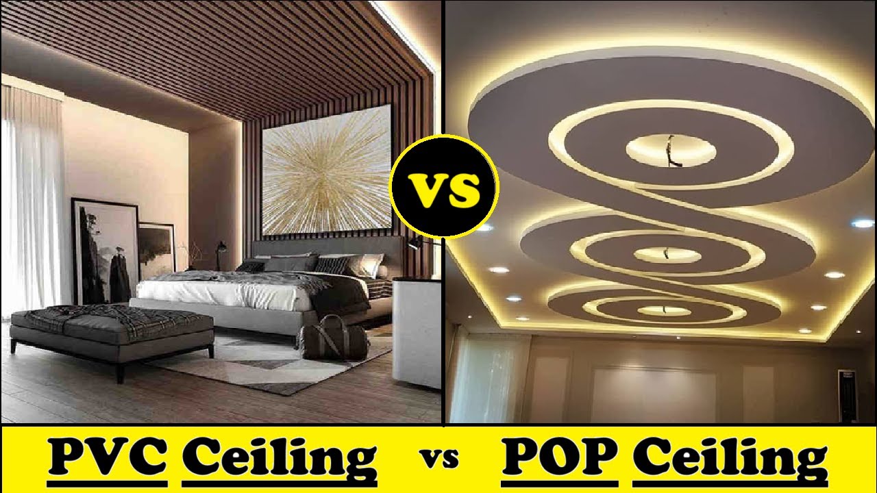 PVC vs POP False Ceiling &ndash; Which is Better?