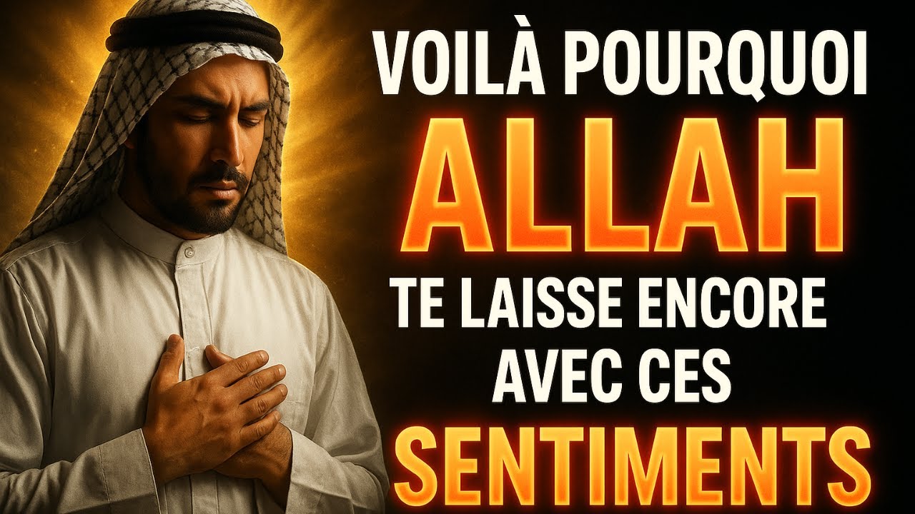 Pourquoi Allah ne retire-t-Il pas tes sentiments – la vérité que personne ne t’a dite.
