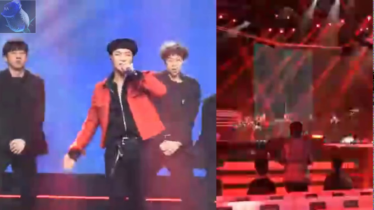 Yang Zi and Zhang YiXing, Dương Tử cổ vũ Trương Nghệ Hưng hát NAMANANA.