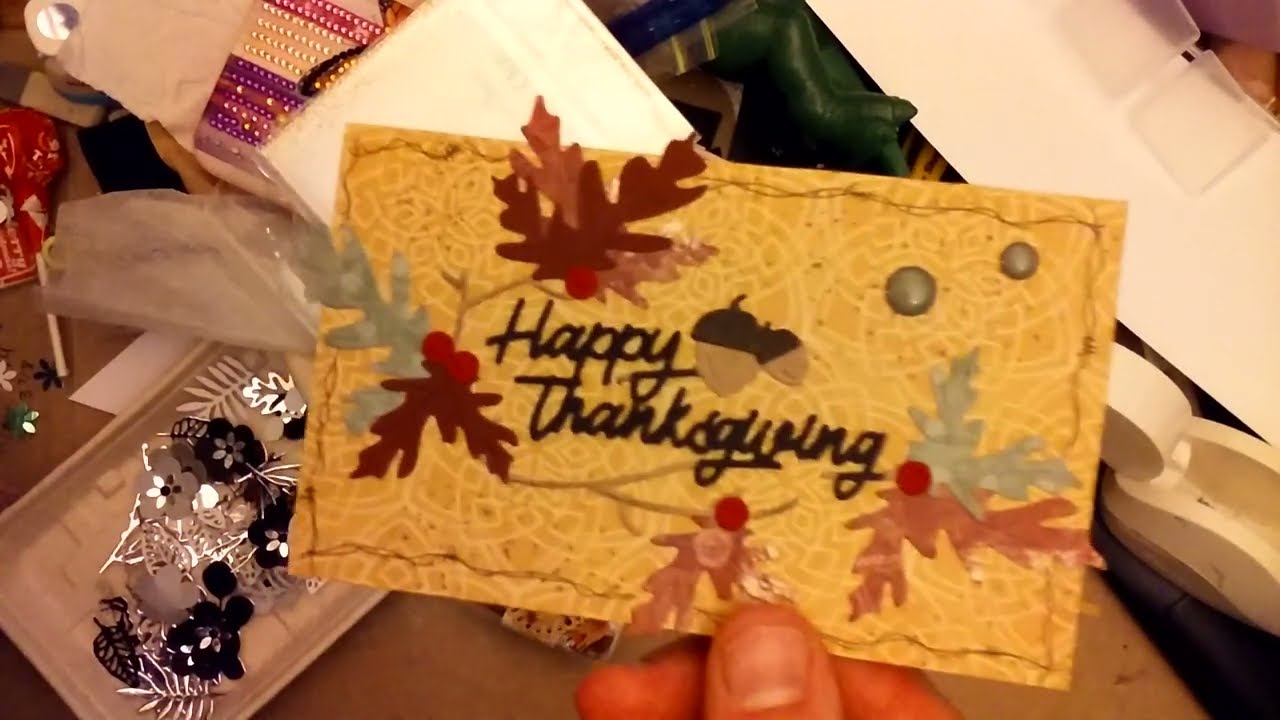 Toni's October ATC challenge for 2025 Day 1 #tonisOctoberATCchallenge