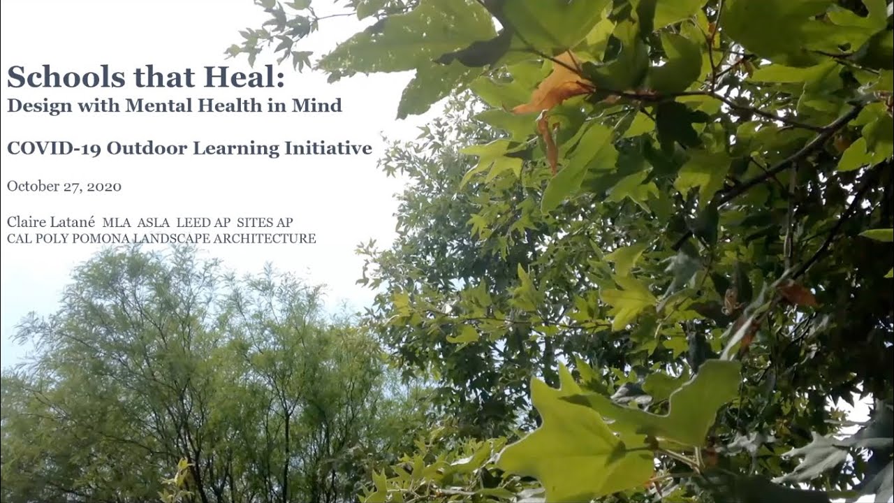 Schools that Heal: Design with Mental Health in Mind