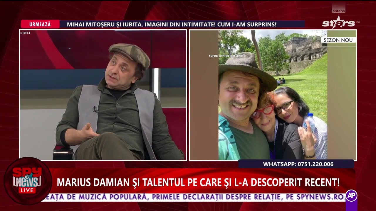 Marius Damian, povestitorul de la Asia Express, despre talentul pe care și l-a descoperit recent!