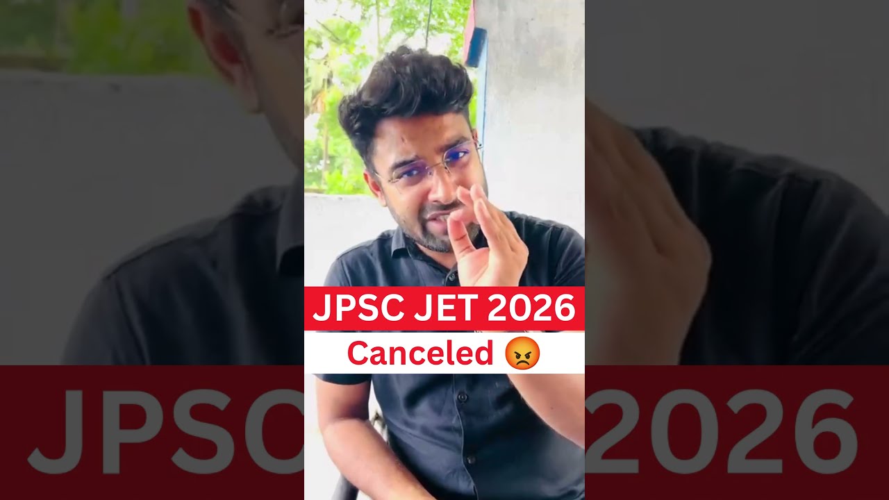 JPSC JET 2026 Exam Canceled 😡 #ugcnetadda247 #jpsc #jet #shorts