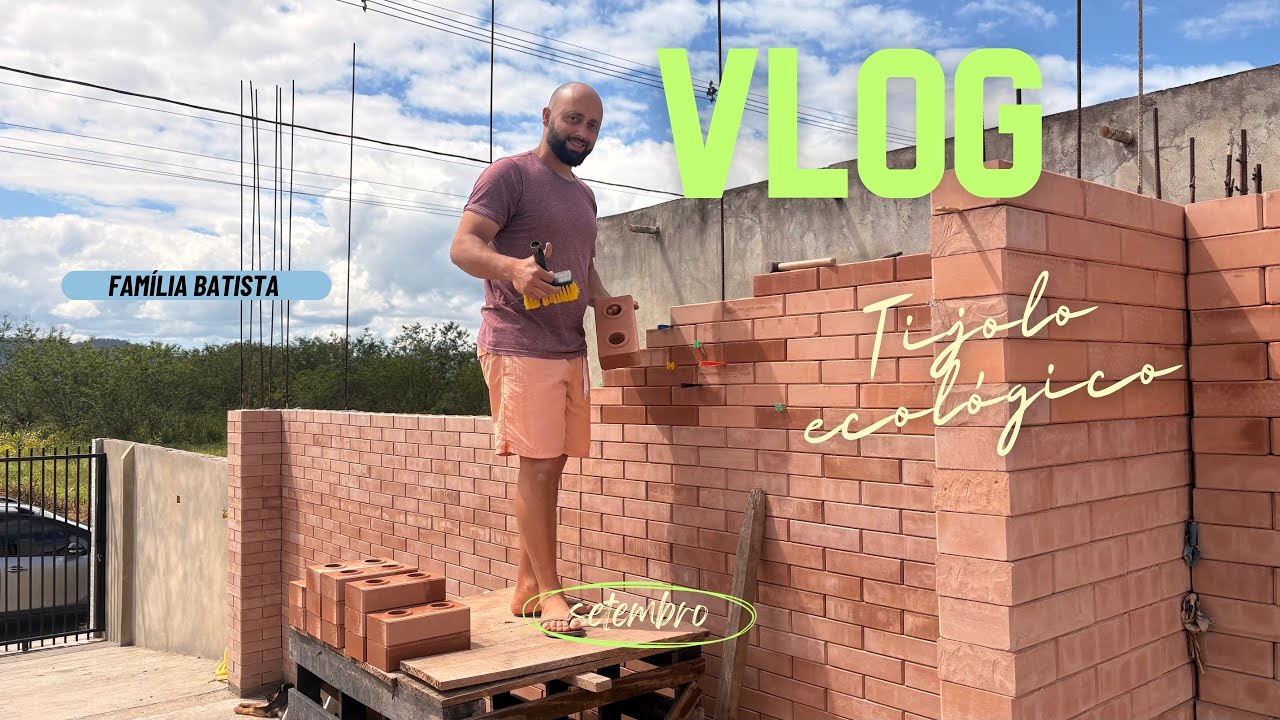 Construindo nossa casa sozinhos - Tijolo Ecológico 