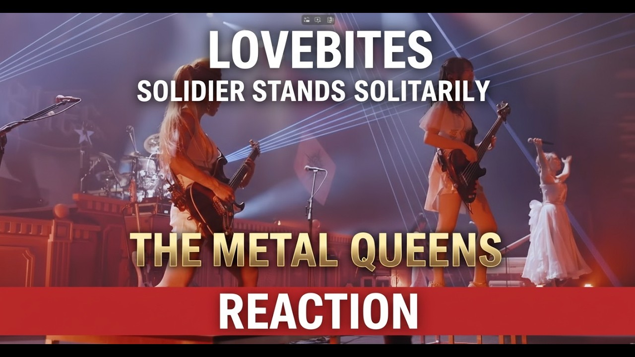 Incredible Twin Guitar Attack! | LOVEBITES - Soldier Stands Solitarily - First Time Hearing