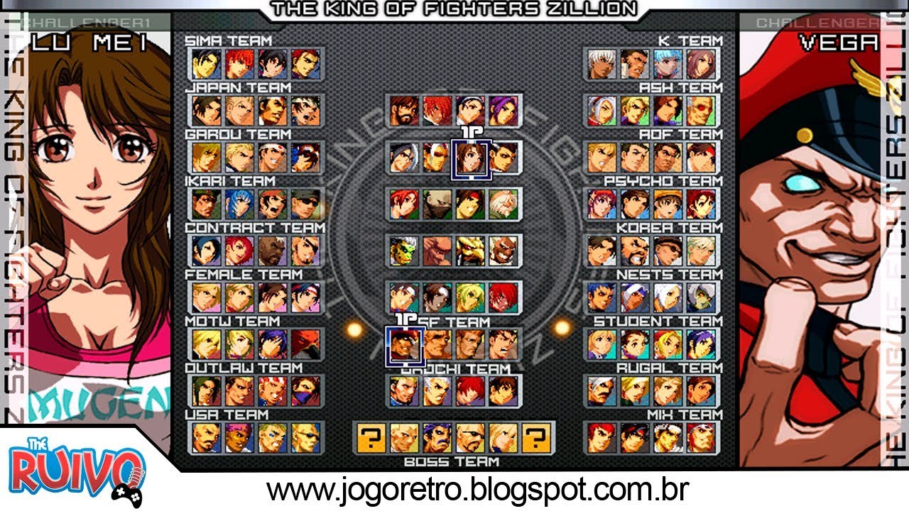 The King of Fighters Zillion (KOFZ MK4 Update)