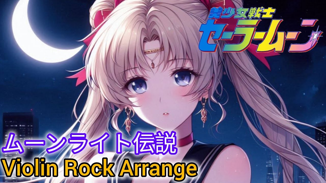ムーンライト伝説 (Moonlight Densetsu) Violin Rock Arrange ロックアレンジ - (DALI)