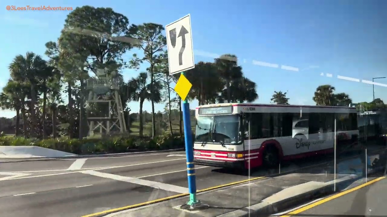 Bus Ride from Disney Springs to Disney’s All-Star Movies Resort December 24, 2024