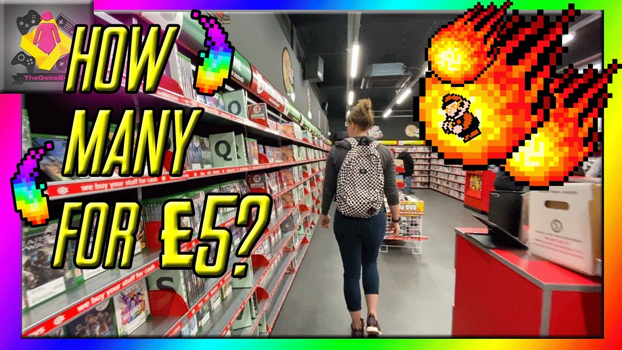 ONLY *THIS MANY* Games?! CEX &pound;5 Retro Game Challenge