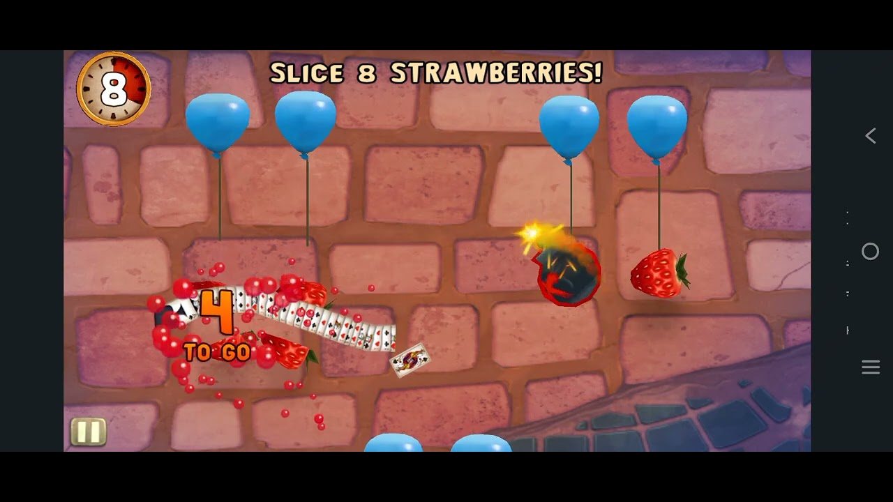 Fruit Ninja Puss in Boots Bandito walkthrough 